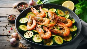 Scampis ummantelt in Zucchini: Ein einfaches und köstliches Sommergericht 6 Scampis ummantelt in Zucchini Ein einfaches und koestliches Sommergericht
