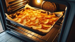 Käsechips selber machen - einfach, gesund und lecker 8 Käsechips im Ofen
