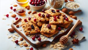 Köstliche und gesunde Haferflocken-Cranberry-Cracker: Einfaches Rezept mit vielen gesundheitlichen Vorteilen 6 Haferflocken Cranberry Cracker